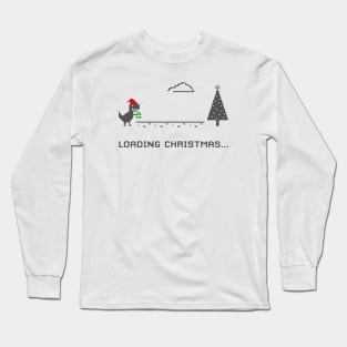 Loading Christmas T-Rex Offline Long Sleeve T-Shirt